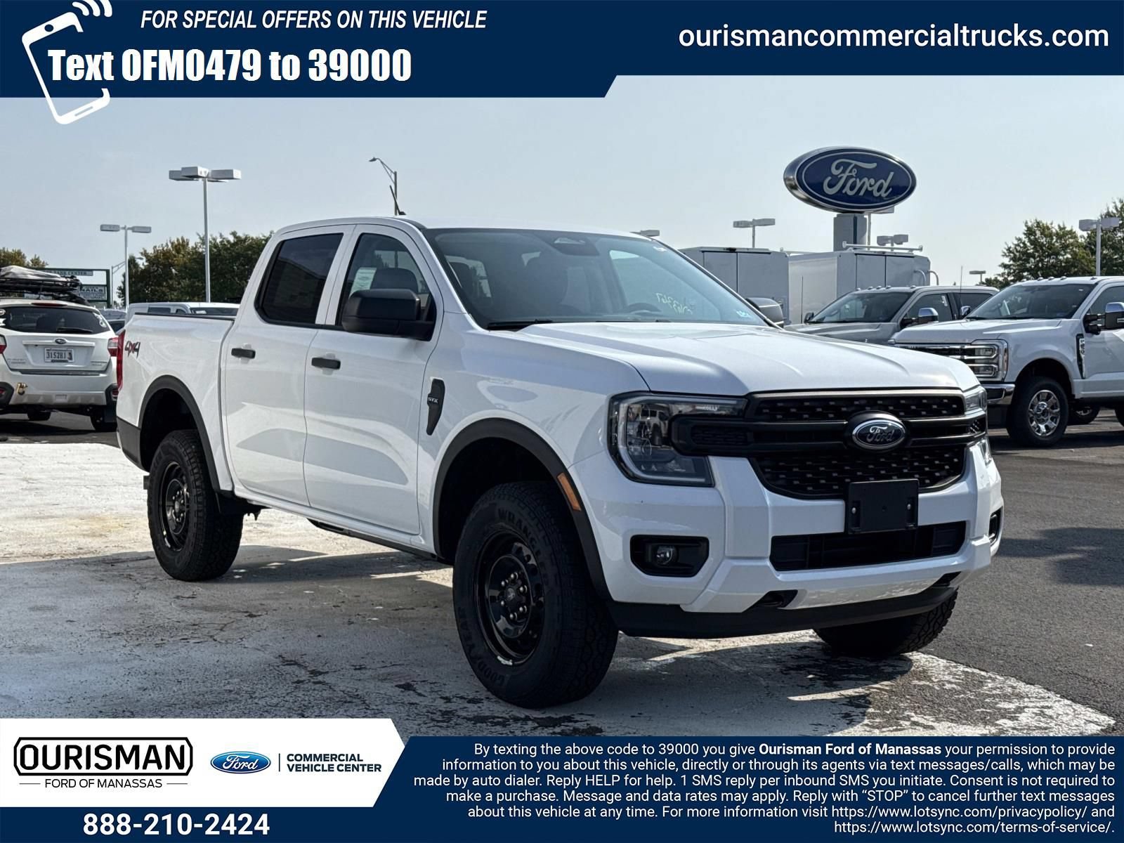 New 2026 Ford Ranger XL w/ Trailer Tow Package AWD/4WD image 1