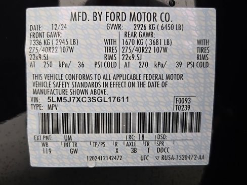 Used 2025 Lincoln Aviator Reserve w/ Equipment Group 201A image 25