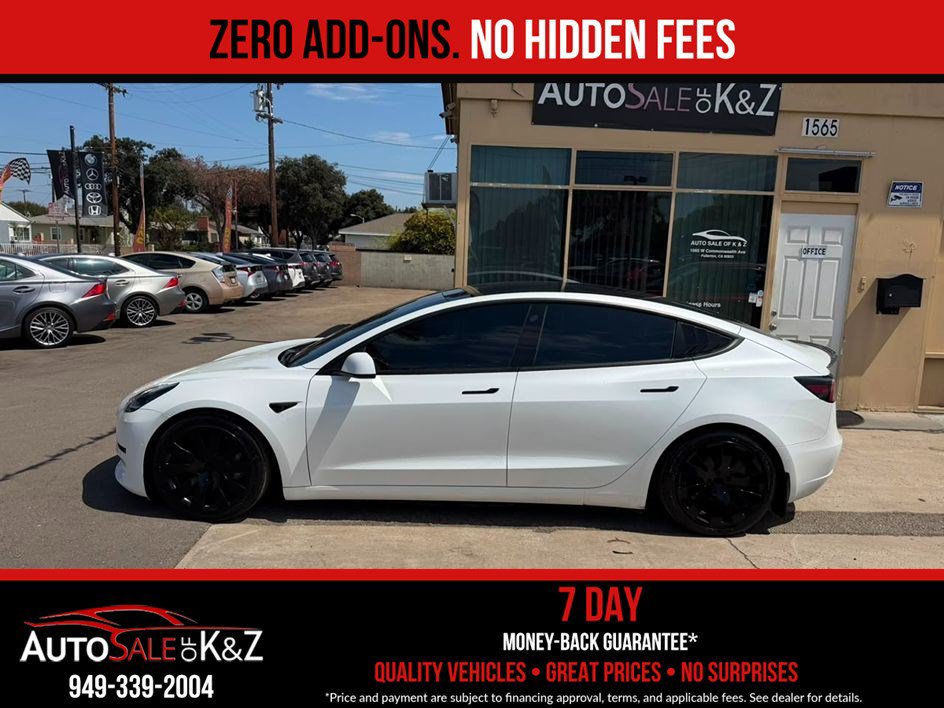 Used 2020 Tesla Model 3 Long Range AWD/4WD image 8