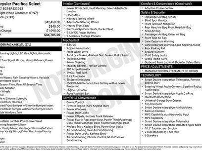 Used 2025 Chrysler Pacifica Select