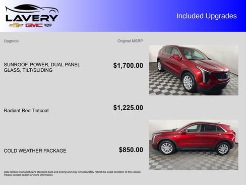 Certified 2023 Cadillac XT4 Luxury w/ Cold Weather Package image 7