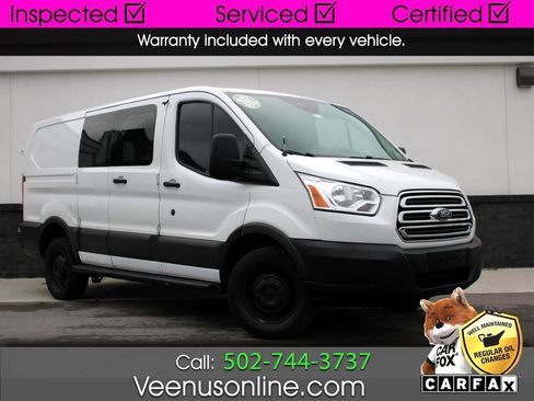 Used 2016 Ford Transit 250 250 Van Low Roof 60/40 Pass.13 w/ Exterior Upgrade Package image 1