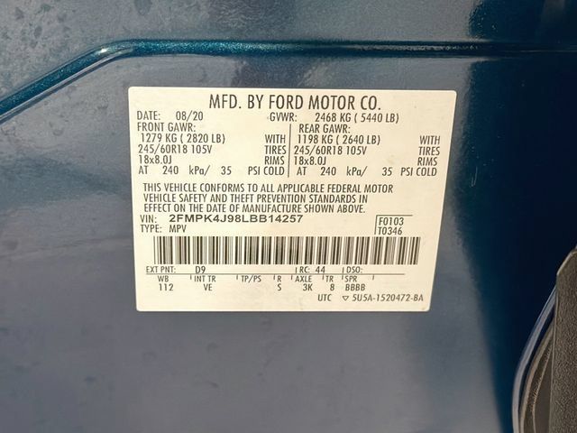 Used 2020 Ford Edge SEL w/ Convenience Package AWD/4WD image 27