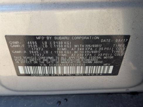 Used 2018 Subaru Outback 2.5i AWD/4WD image 16