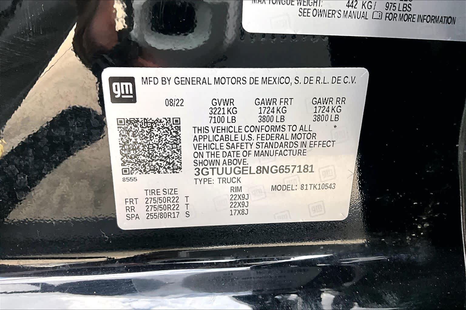Used 2022 GMC Sierra 1500 Denali AWD/4WD image 34