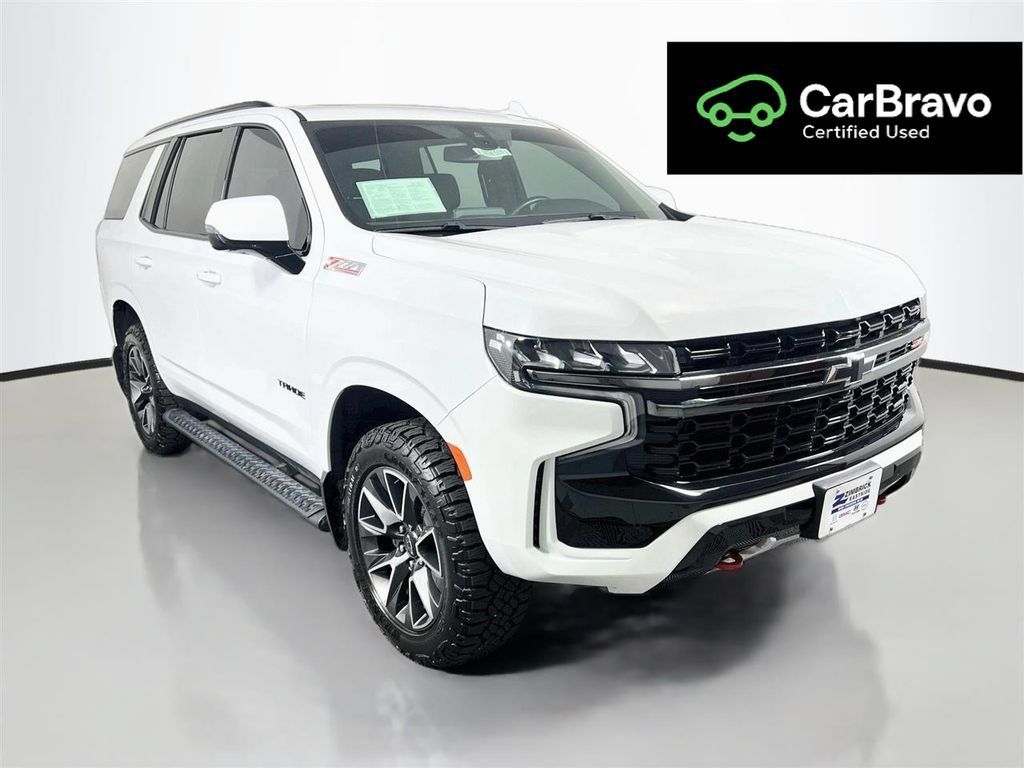 Certified 2022 Chevrolet Tahoe Z71 w/ Luxury Package AWD/4WD image 1