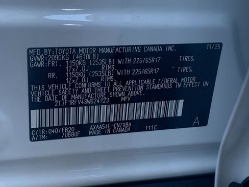 New 2025 Toyota RAV4 LE image 32