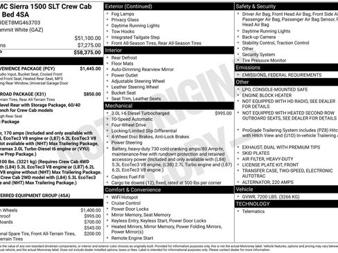 Used 2021 GMC Sierra 1500 SLT w/ SLT Convenience Package image 32