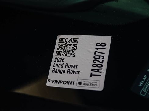 New 2026 Land Rover Range Rover Velar Dynamic SE image 22