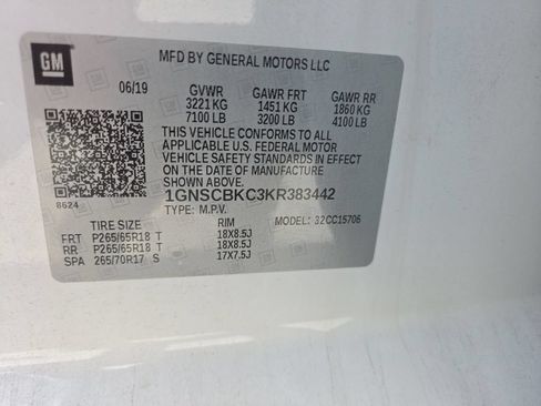 Used 2019 Chevrolet Tahoe LT RWD image 16