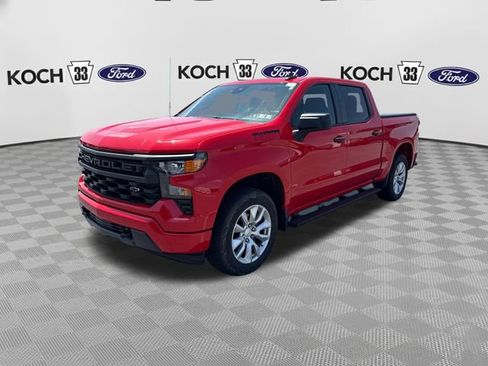 Used 2022 Chevrolet Silverado 1500 Custom w/ LPO, Dark Essentials Package AWD/4WD image 3