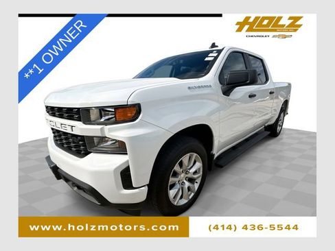 Certified 2022 Chevrolet Silverado 1500 Custom AWD/4WD image 1