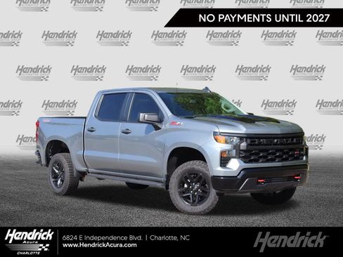 Used 2025 Chevrolet Silverado 1500 Custom Trail Boss AWD/4WD image 1