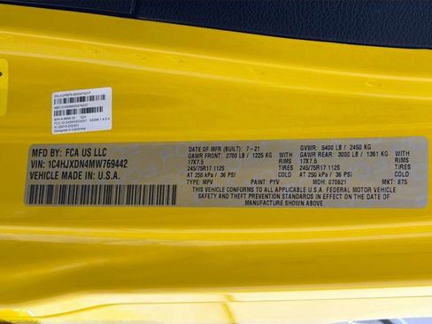 Used 2021 Jeep Wrangler Unlimited Sport image 31