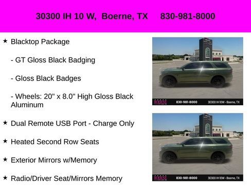 Used 2020 Dodge Durango GT AWD/4WD image 19