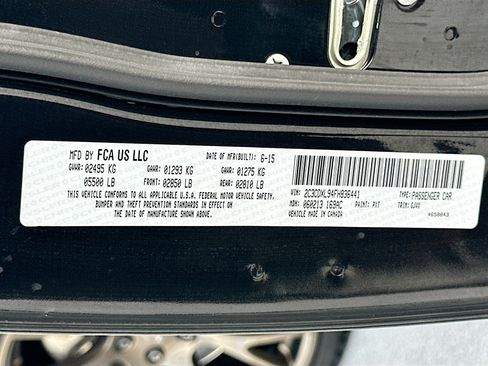 Used 2015 Dodge Charger SRT Hellcat w/ Harman/Kardon Audio Group RWD image 36