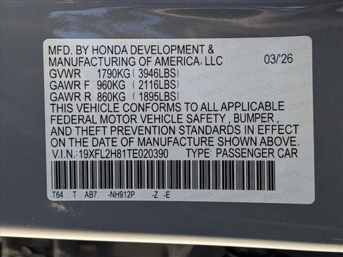 New 2026 Honda Civic Sport image 17