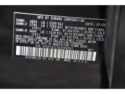 Used 2025 Subaru Outback Premium w/ Popular Package #1 image 26