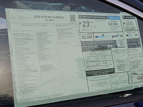New 2025 Nissan Murano SL w/ Cargo Package image 9