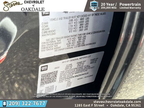 Used 2022 Chevrolet Silverado 1500 Custom image 36