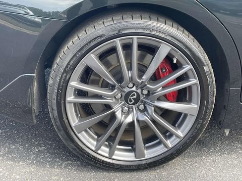 Used 2024 INFINITI Q50 Red Sport 400 w/ Black Opal Edition image 7