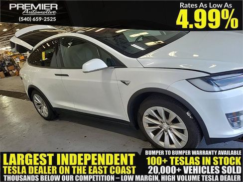 Used 2020 Tesla Model X Long Range AWD/4WD image 1