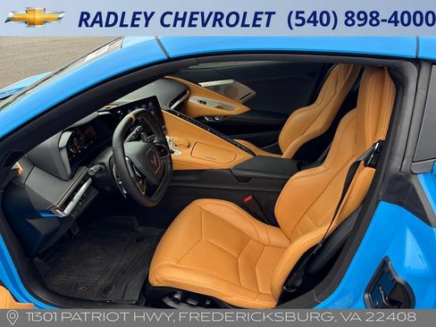 Certified 2023 Chevrolet Corvette Stingray Preferred Cpe w/ Z51 Performance Package RWD image 3
