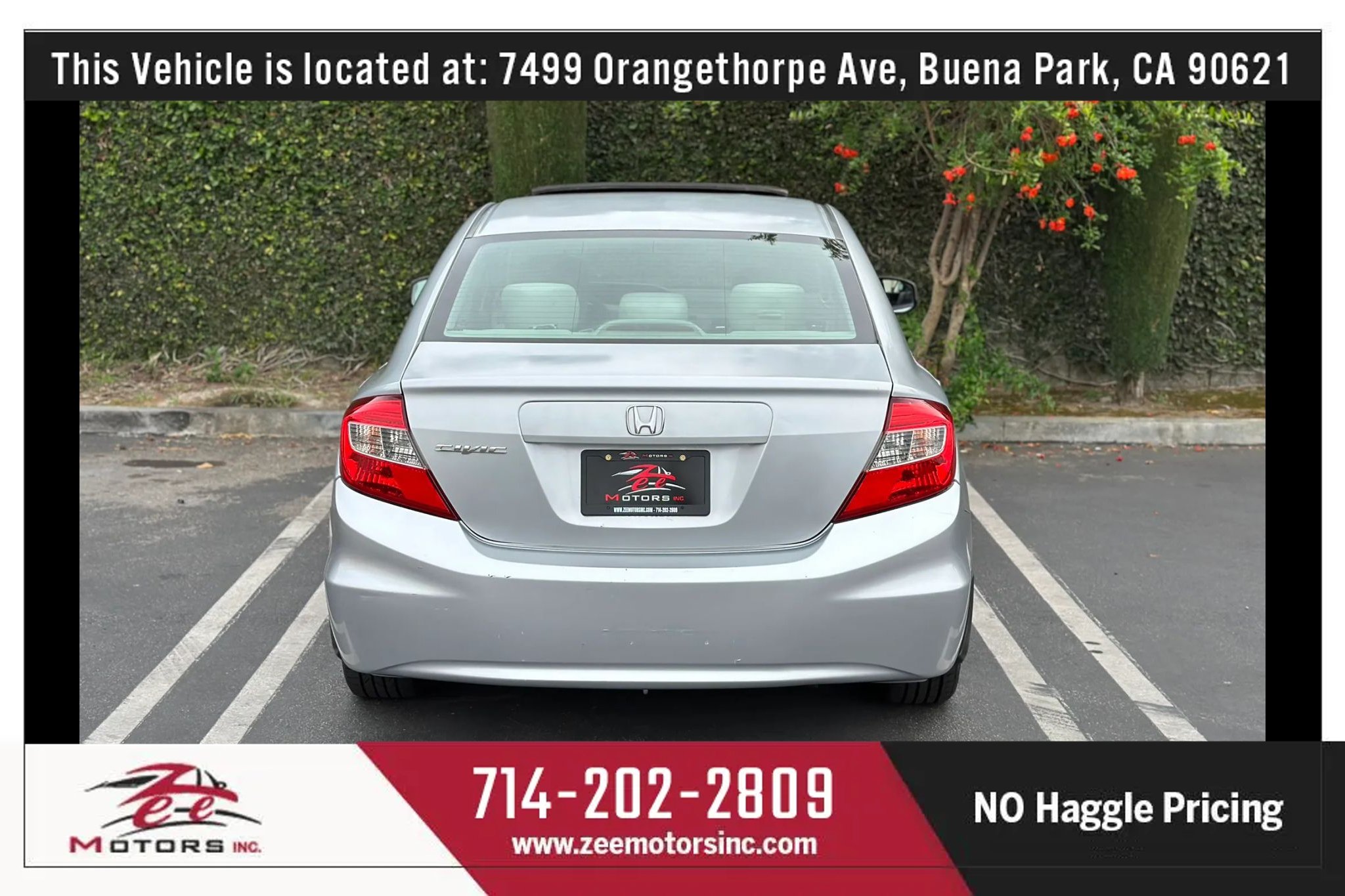 Used 2012 Honda Civic EX image 8