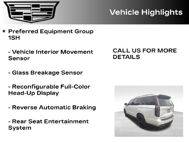 Certified 2024 Cadillac Escalade Sport Platinum w/ LPO, ONYX Package AWD/4WD image 33