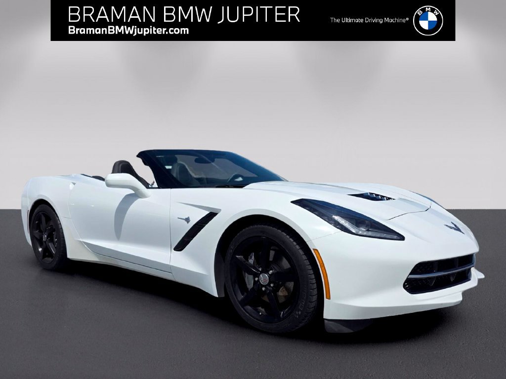 Used 2015 Chevrolet Corvette Stingray Convertible RWD image 1