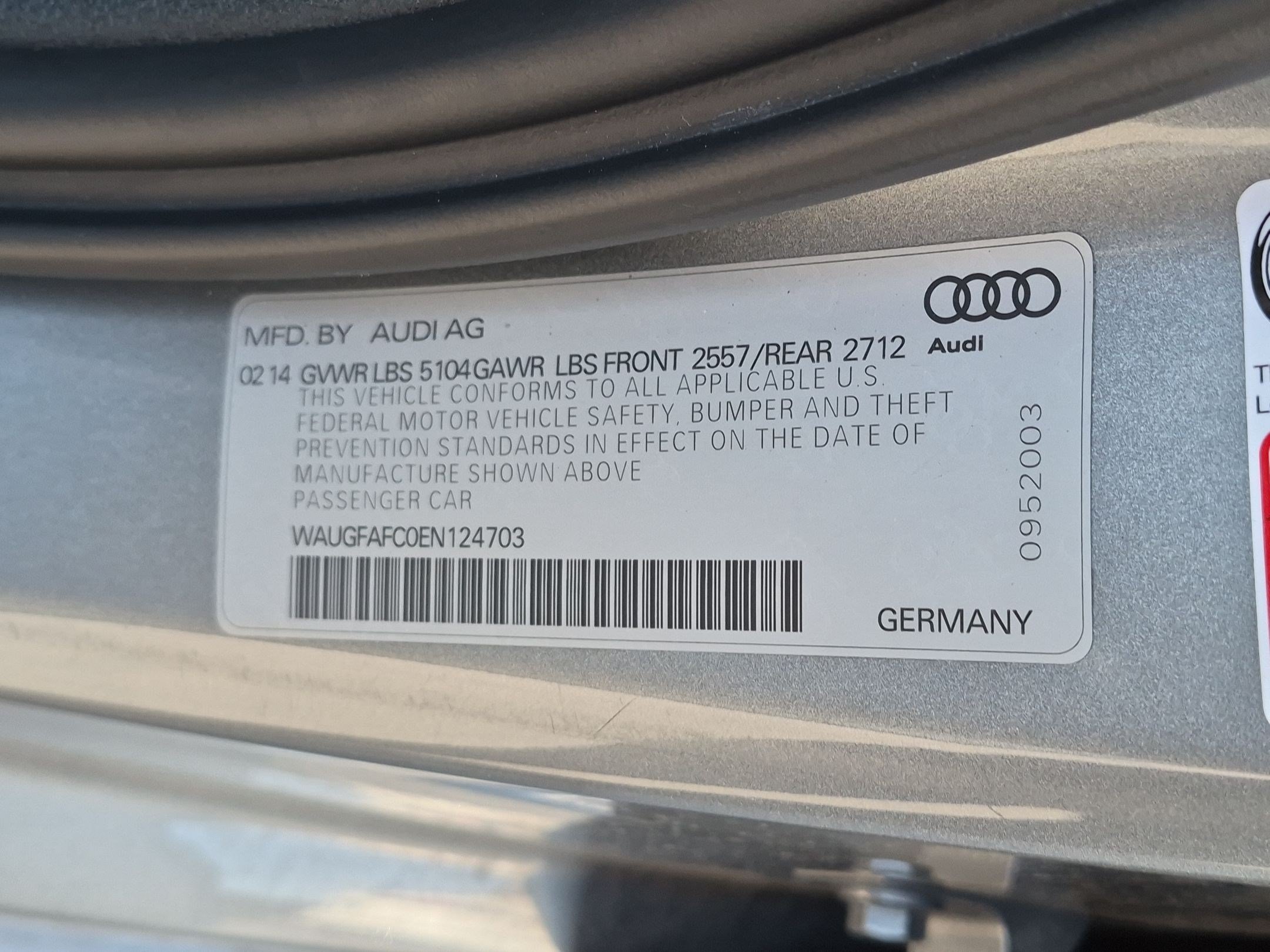 Used 2014 Audi A6 2.0T Premium Plus w/ Premium Plus Package AWD/4WD image 33