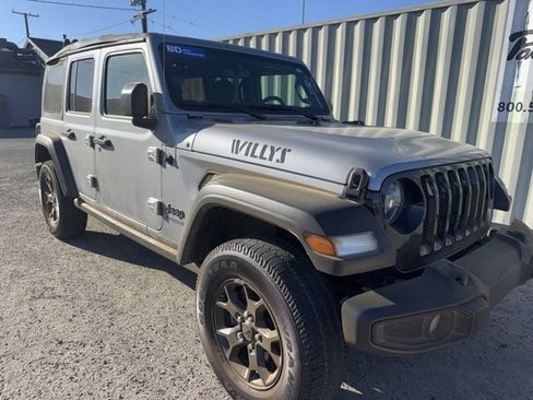Used 2021 Jeep Wrangler Unlimited Sport AWD/4WD image 3