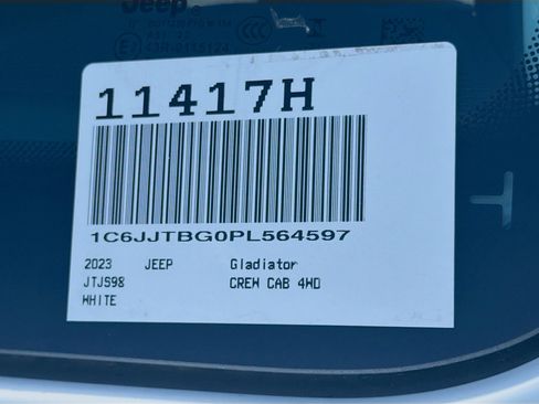 Used 2023 Jeep Gladiator Rubicon w/ LED Lighting Group image 38