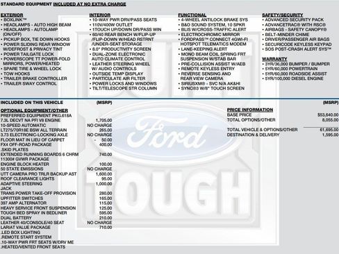 Used 2020 Ford F350 Lariat w/ Lariat Value Package image 2