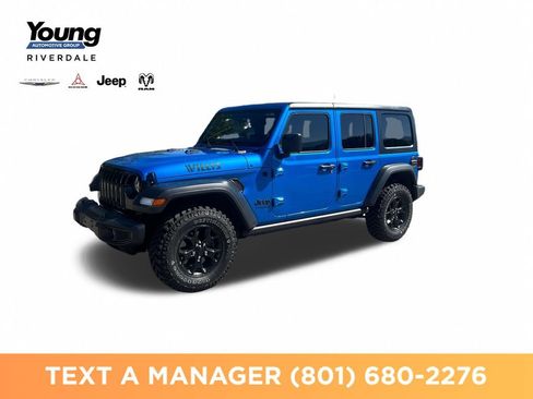 Used 2022 Jeep Wrangler Unlimited Sport AWD/4WD image 1