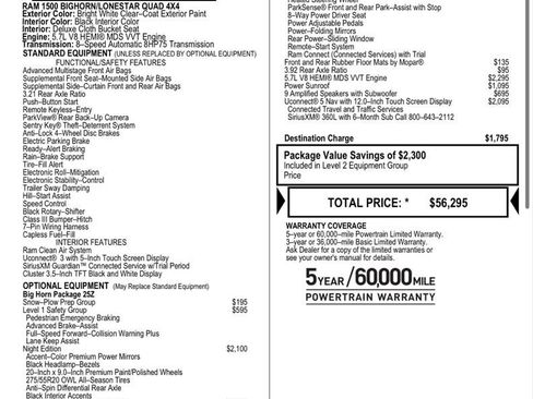 Used 2022 RAM 1500 Big Horn image 4