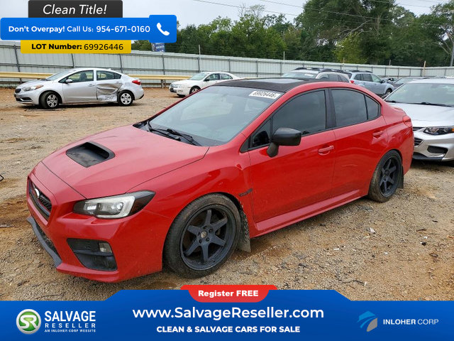 Used 2015 Subaru WRX Limited AWD/4WD image 1