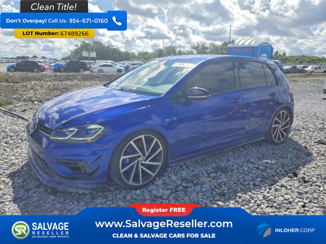 Used 2018 Volkswagen Golf R 4-Door AWD/4WD image 1