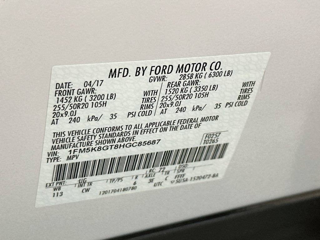 Used 2017 Ford Explorer Sport AWD/4WD image 34