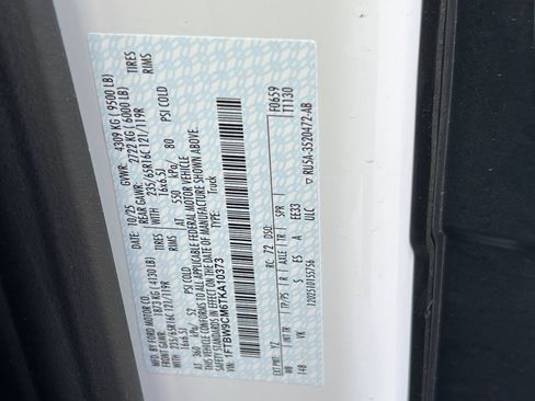 New 2026 Ford E-Transit 148 Medium Roof w/ Load Area Protection Package image 27