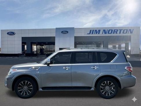 Used 2019 Nissan Armada Platinum w/ Captain's Chairs Package AWD/4WD image 8