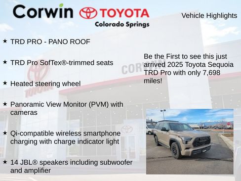 Used 2025 Toyota Sequoia TRD Pro image 4