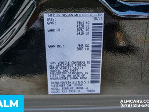 Used 2025 Nissan Altima 2.5 SV FWD image 53
