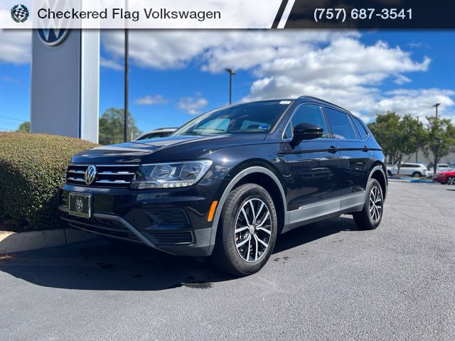 Used 2021 Volkswagen Tiguan SE w/ Panoramic Sunroof Package AWD/4WD image 1