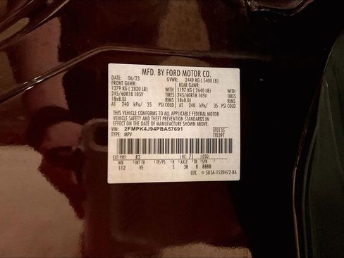 Certified 2023 Ford Edge SEL AWD/4WD image 29