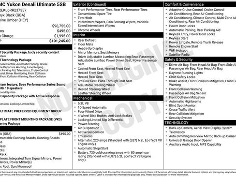 Used 2024 GMC Yukon Denali Ultimate AWD/4WD image 10