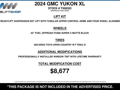 Used 2024 GMC Yukon XL Denali w/ Advanced Technology Package image 2