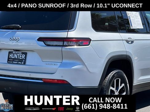 Certified 2024 Jeep Grand Cherokee L Limited w/ Luxury Tech Group II AWD/4WD image 8