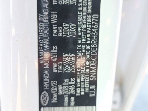 Used 2024 Hyundai Tucson SEL AWD/4WD image 25