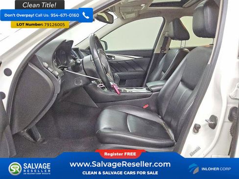 Used 2021 INFINITI Q50 Luxe w/ Cargo Package image 9
